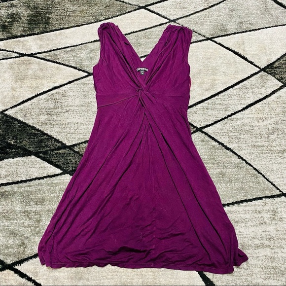 Express Dresses Express Small Purple Sexy Dress Poshmark